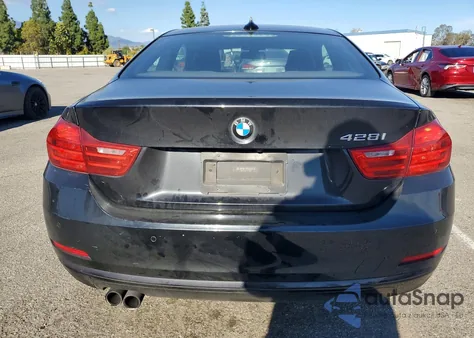 2014 BMW 428 I z USA, uszkodzony, nr VIN WBA3N3C5XEF710855